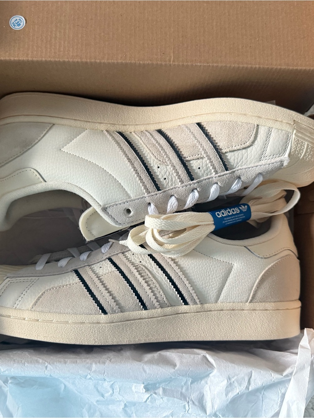 Adidas  Superstar Men’s white aluminum Sneakers GW5921